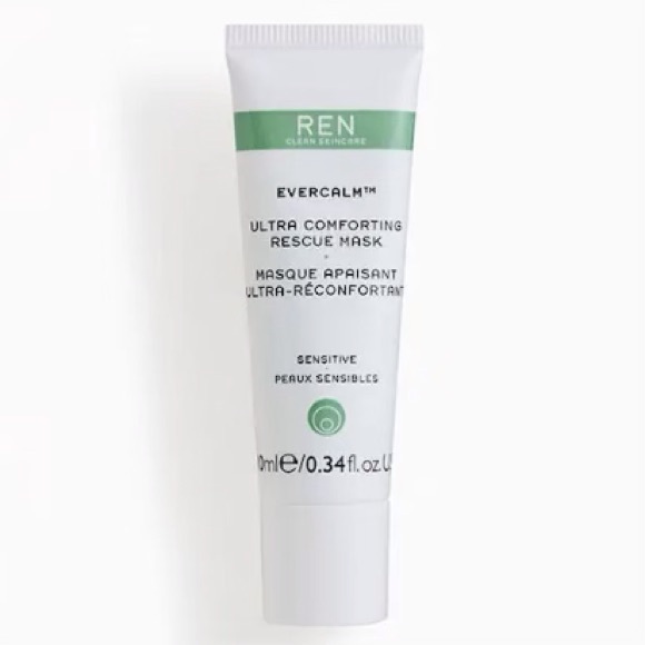 💚 *5/$25.00! REN Evercalm Ultra Comforting Rescue Mask MINI *NEW - Picture 5 of 14